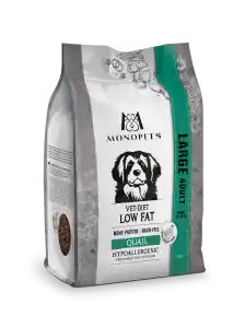 Monopets Vet-Diet Large Breed Low Fat Kwartel 12.5Kg Monopets Vet-Diet Large Breed Low Fat Kwartel 12.5Kg Veilige Betaling