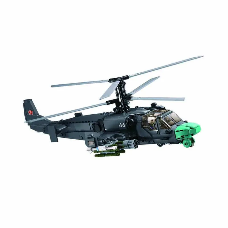 Finale Uitverkoop Sluban KA-52S Gunship Bouwset