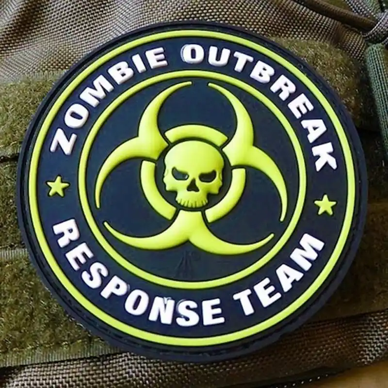 Zombie Outbreak Respons Badge Ambulancewebshop uw specialist in uitrusting Direct Beschikbaar
