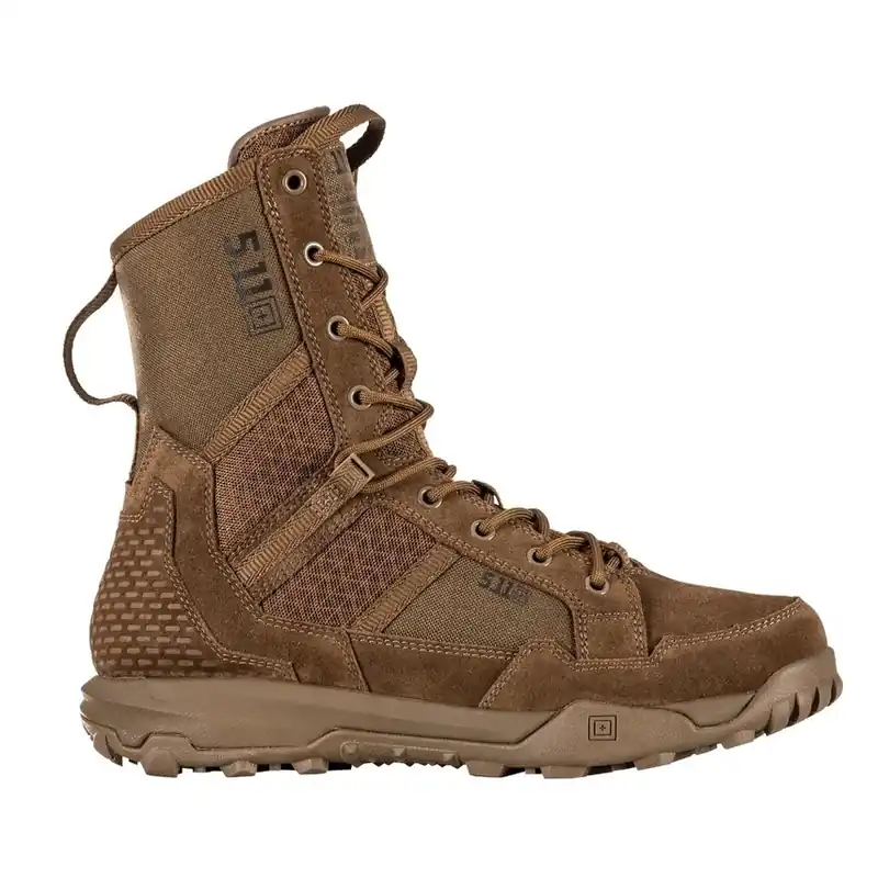 5.11 Tactical A/T 8" Non-Zip Boot Dark Coyote 12422.106 Populair