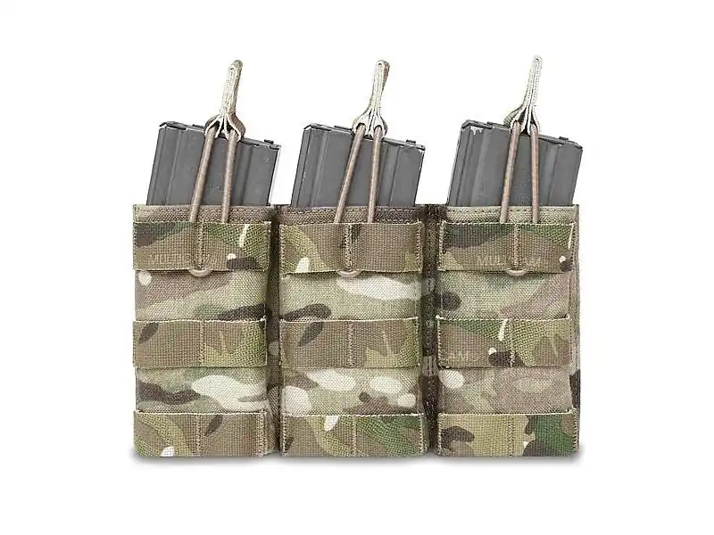 Warrior Triple Open 5 56 Mag Bungee Retention - MultiCam W-EO-TMOP-MC Koop Online