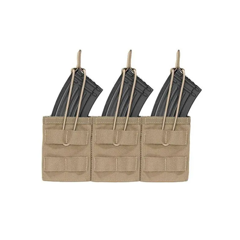 Warrior Triple Open AK 7.62 Mag Pouch - Coyote Tan Hete Deal